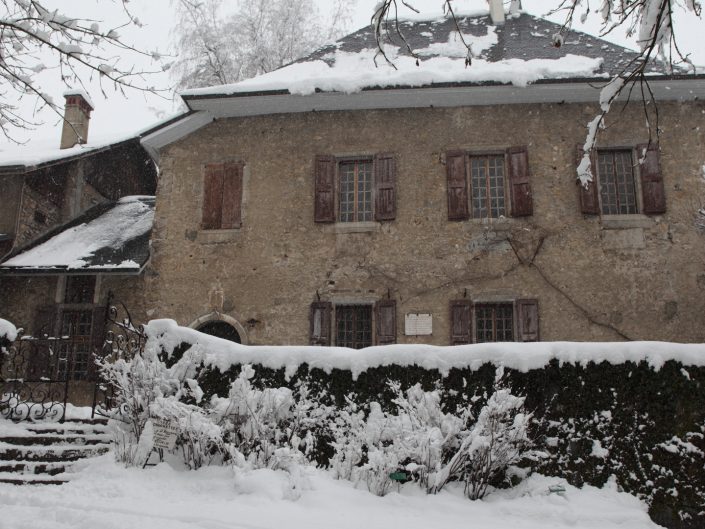 Tempête de Neige aux Charmettes - Chambéry
